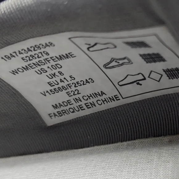 Lands' End Navy Gatas Lightweight Comfort Slip-On Shoes Women's Size 10 D - Picture 7 of 9